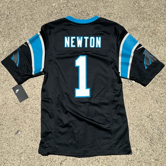 NWT Nike NFL On Field Carolina Panthers Jersey Cam Newton #1 - Picture 3 of 4